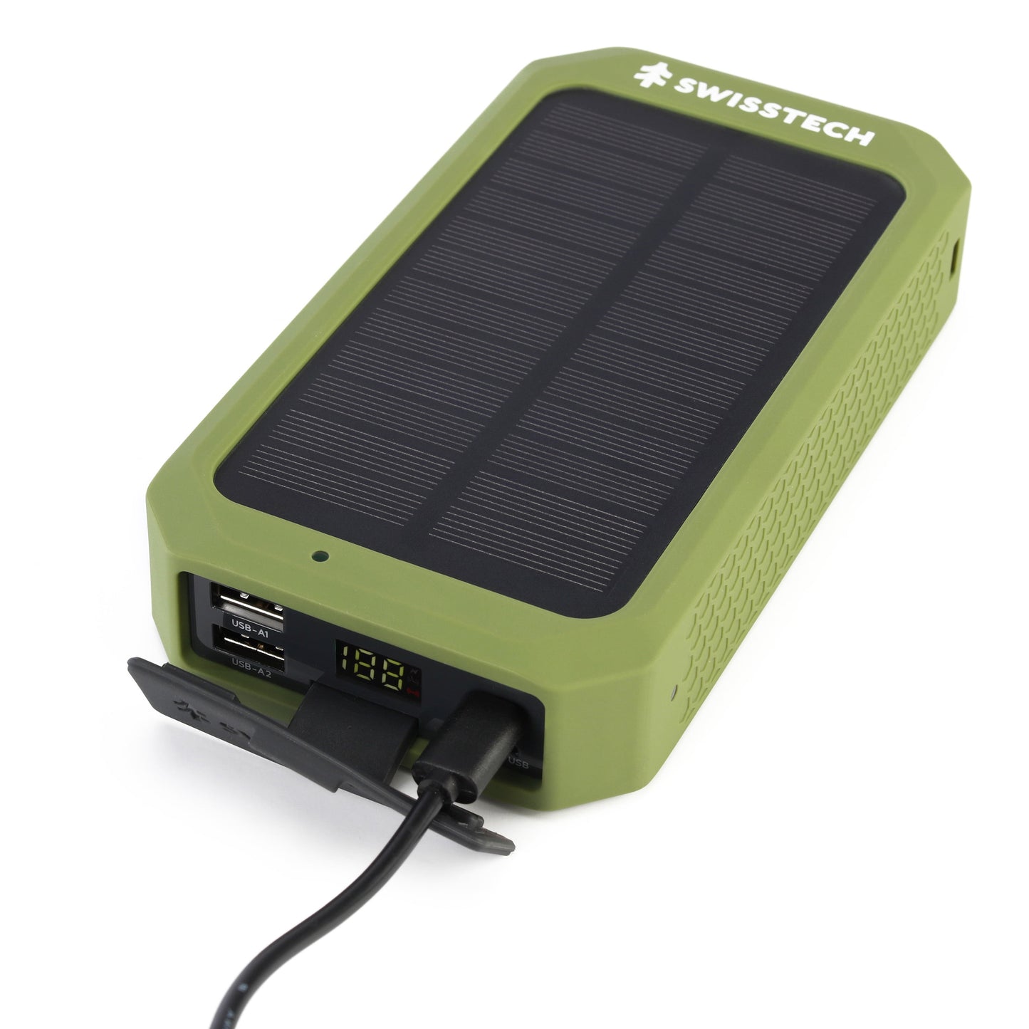 20000Mah Wireless Power Bank with Flashlight and IP54 Protection