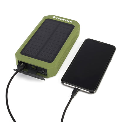 20000Mah Wireless Power Bank with Flashlight and IP54 Protection